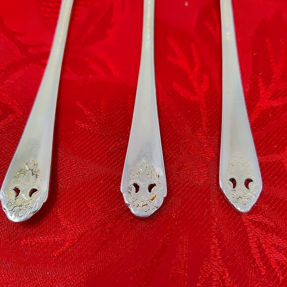 6 TeaSps Holmes & Edwards LOVELY LADY Teaspoons International Silver Plate 1937 - Picture 11 of 16